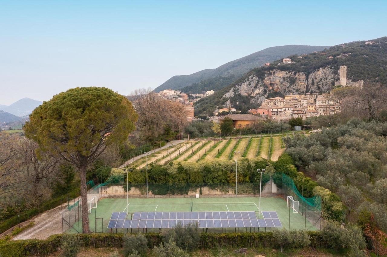 Conti Beccaris Castle By Rental In Rome Poggio Catino Exterior photo